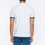 Jamison Short Sleeve Polo Shirt // White (S)