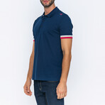 Corey Short Sleeve Polo Shirt // Navy (2XL)