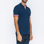 Corey Short Sleeve Polo Shirt // Navy (2XL)