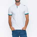 Jamison Short Sleeve Polo Shirt // White (S)