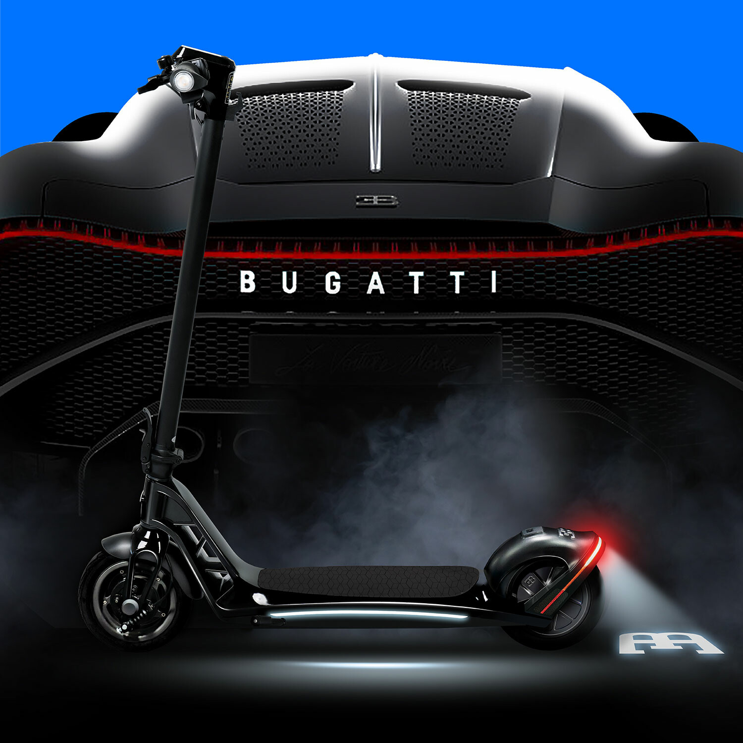 Bugatti 9.0 Electric Scooter // Black Bugatti Electric Scooters