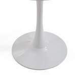 Valtim Tulip Table // White