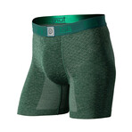 OASIS Performance Boxer Brief with Paradise Pouch® // Forest Heather (Small)