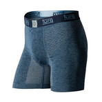 OASIS Performance Boxer Brief with Paradise Pouch® // Midnight Heather (Small)