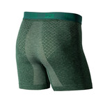 OASIS Performance Boxer Brief with Paradise Pouch® // Forest Heather (Small)