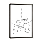 Female Lips Line Art by Whales Way