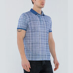 Casey Short Sleeve Polo Shirt // Navy (XL)