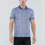 Casey Short Sleeve Polo Shirt // Navy (M)
