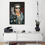 Terminator by Inked Ikons (26"H x 18"W x 0.75"D)