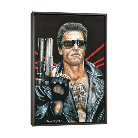 Terminator by Inked Ikons (26"H x 18"W x 0.75"D)