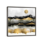 Golden Spring Moon by SpaceFrog Designs (18"W x 18"H x 0.75"D)