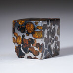 Seymchan Pallasite Meteorite Cube // 110g