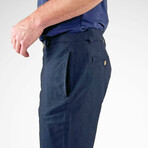 Puretec cool™ Stretch Linen Cotton Walking Shorts // Navy Blazer (33)