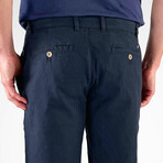 Puretec cool™ Stretch Linen Cotton Walking Shorts // Navy Blazer (33)