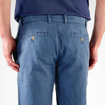 Puretec cool™ Stretch Linen Cotton Walking Shorts // Vintage Indigo (33)