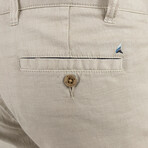 Puretec cool™ Stretch Linen Cotton Walking Shorts // Summer Khaki (33)