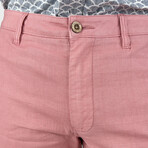 Puretec cool™ Stretch Linen Cotton Walking Shorts // Dusty Rose (34)