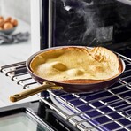Reserve Ceramic Nonstick Cookware Set // Merlot // 10 Pieces (2 Saucepans)