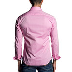 Fraser Men's Long Sleeve Shirt // Pink (L)