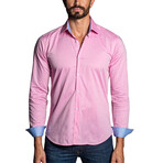 Fraser Men's Long Sleeve Shirt // Pink (M)
