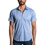 Omar Men's Short Sleeve Shirt // Blue (XL)