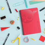 Reusable A4 Notebook // Red