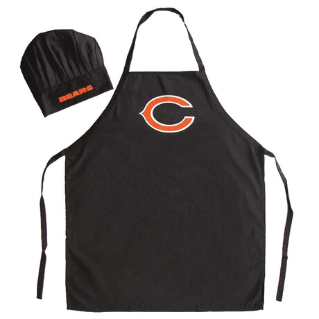Chicago Bears // Apron & Chef Hat