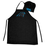 Apron + Chef Hat // Carolina Panthers