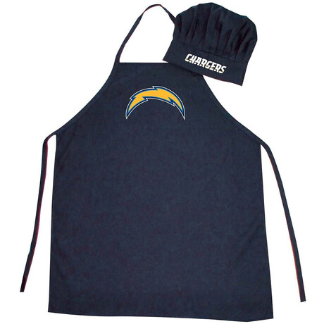 Apron + Chef Hat // Los Angeles Chargers