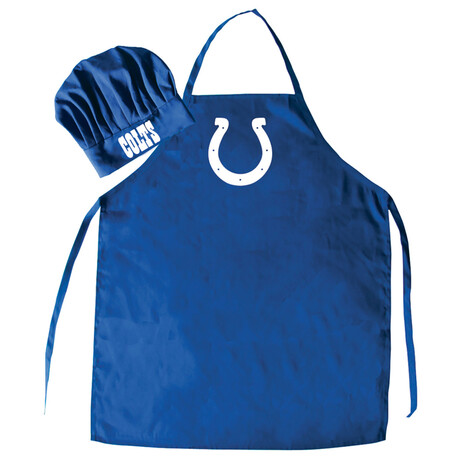 Indianapolis Colts (Apron & Chef Hat)