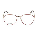 Givenchy Unisex Round Optical Frames // Red Gold