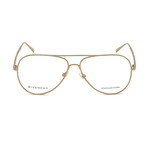 Givenchy Unisex Aviator Optical Frames // Gold