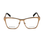 Givenchy Unisex Square Optical Frames // Gold Copper