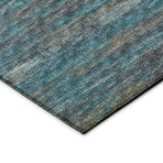Marston Transitional Striped // Blue (10' x 14' Area Rug)