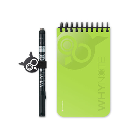 Reusable Pocket Notebook // Green