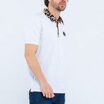 Fraser Short Sleeve Polo Shirt // White (L)