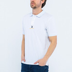Raymond Short Sleeve Polo Shirt // White (L)