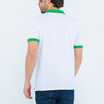 Arjun Short Sleeve Polo Shirt // White (XL)