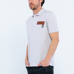 Ray Short Sleeve Polo Shirt // Gray (3XL)