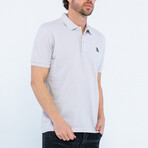 Freddy Short Sleeve Polo Shirt // Gray (XL)