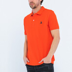 Allen Short Sleeve Polo Shirt // Red (L)