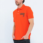 Short Sleeve Polo Shirt // Red (L)