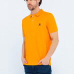 Ellis Short Sleeve Polo Shirt // Orange (S)