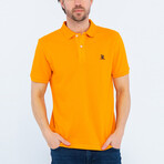 Ellis Short Sleeve Polo Shirt // Orange (3XL)