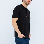 Sanchez Short Sleeve Polo Shirt // Black (M)