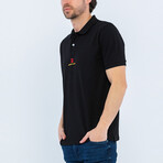 Sanchez Short Sleeve Polo Shirt // Black (S)