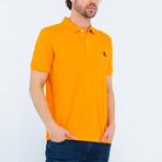 Ellis Short Sleeve Polo Shirt // Orange (XL)