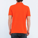 Short Sleeve Polo Shirt // Red (L)