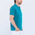 Homer Short Sleeve Polo Shirt // Oil (2XL)