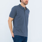 Kane Short Sleeve Polo Shirt // Anthracite (L)